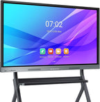 Interactive Whiteboard, 65'' 4K UHD Smart Whiteboard with 13MP Camera, 8+128GB Interactive Touch Screen Smartboard, Smart Board for Classroom and Business (Wall Mount Included)