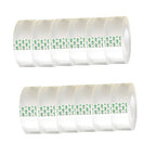 12 Pack Transparent Tape Clear Tape Refills Rolls Each Roll 3/4 x 1000 Inches, 1 inch Core, for Office, Home, School