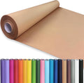 PerkHomy 24" x 1,440" (120') Brown Kraft Paper Roll for Craft Bulletin Board Paper Art Table Covering Crafting Gift Wrapping Bouquet Packing Parcel 70GSM 50LB (Brown, 24" x 120')