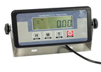 Angel USA Extra Large 22 inch by 18 inch Platform Stainless Steel 400lb Heavy Duty Digital Postal Shipping Scale, Powered by Batteries or AC Adapter, Great for Floor Bench Office Weight Weighing