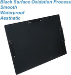 Acocony 11x17 Clipboard Three Clip Aluminium with Pen Holder Extra Large Clipboard Versatile Super Hard 11 x 17 Clipping Board Black Pack of 1