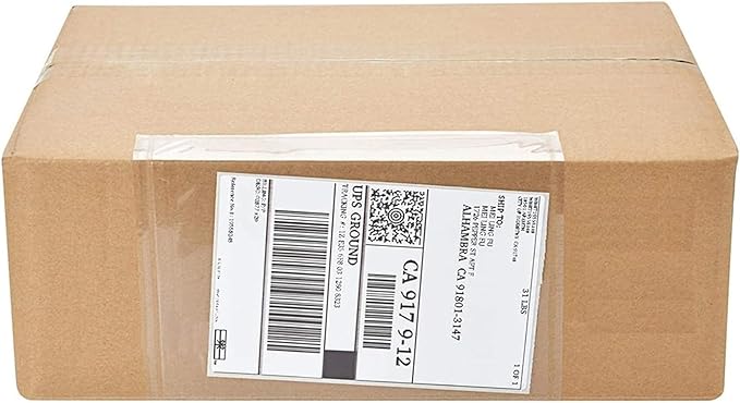 7.5x5.5 Packing List Mailing Envelopes Shipping Envelopes Packing List Clear Adhesive Shipping label sleeves Shipping Supplies for Small Businesses(2000 Pcs)