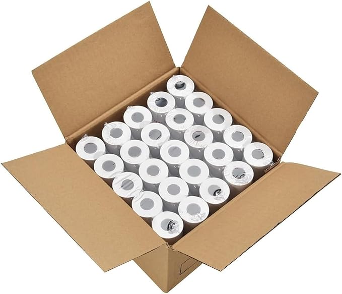 2 1/4" x 150' Thermal Paper (50 Rolls/Case) - BPA Free
