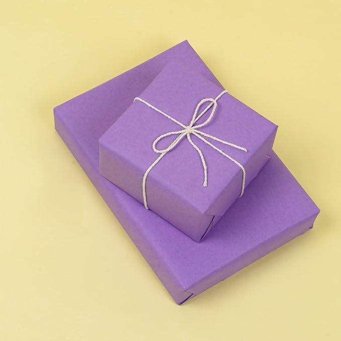 RUSPEPA Drak Purple Kraft Paper Roll - 36 inches x 100 feet - Recyclable Paper Perfect for Wrapping, Craft, Packing, Floor Covering, Dunnage, Parcel, Table Runner