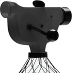 Extension Cord Winder Organizer, Transportable from Wall to Wall with 2 Fixed and 1 Swivel Wall Mount