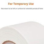 Amazon Basics No Residue, Non-Reflective Gaffers Tape - 2 inch x 90 feet, White