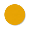 Mighty Line 5.7" Solid Dot Shaped Floor Marking Tape for Safety, Caution, Warning, Heavy-Duty, Peel and Stick, Adhesive Circle Spots, Industrial Quality, Yellow, Pack of 100
