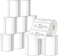 12 Rolls 4" X 2" Barcode Labels, 750/Roll - Direct Thermal Labels Compatible with Zebra & Rollo Printers, BIAlabel