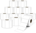 L LIKED 2" x 1" Direct Thermal Labels, Permanent Adhesive Barcode Adress Labels & Compatible with Rollo, Zebra and Other Desktop Printers (12 Rolls, 15600 Labels)