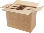 PHAREGE 7x5x2 inch Shipping Boxes Bulk 50 Pack Brown, Tab Lock Tuck Top Mailer Boxes for Packaging Small Business, Small Cardboard Gift Boxes for Wrapping Mailing Present