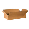 TAPE LOGIC 24x12x4 Flat Corrugated Boxes, Flat, 24L x 12W x 4H, Pack of 25 | Shipping, Packaging, Moving, Storage Box for Home or Business, Strong Wholesale Bulk Boxes