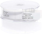 White Personalized Return Address Labels with Elegant Dispenser - Roll of 500 Custom Stickers