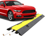 Hose Protector – Rubber Traffic Cord Ramp, Weather-Resistant Heavy-Duty Cable Hider, Multifunctional Road and Warehouse Safety Device, Outdoor Indoor Gravel Protection, Industrial Equipment Accessory