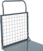 5 in 1 Mutipurpose Platform Truck Cart with Cage, 2200lbs Capacity Heavy Duty Rolling Cart Hand Truck with Wheels, 43.31"×27.56"×41.8" for Workshops Warehouses