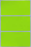 Royal Green Rectangular Stickers Color-Coding Labels for Organizing, Moving, and Storage Boxes 4" x 2" Stickers to Write On Name Tags, 150-Pack (Neon Yellow)