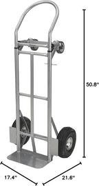Strongway Hand Truck/Platform Truck - 600-Lb./800-Lb. Capacity