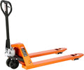VEVOR Pallet Jack, 6600 lbs Load Capacity, Manual Pallet Truck with 48L x 27W Inch Forks for Material Handling, 3.35-7.1 Inch Fork Lift Height Range, Suitable for Warehouse, Supermarket, Manufacturing