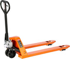 VEVOR Pallet Jack, 6600 lbs Load Capacity, Manual Pallet Truck with 48L x 27W Inch Forks for Material Handling, 3.35-7.1 Inch Fork Lift Height Range, Suitable for Warehouse, Supermarket, Manufacturing
