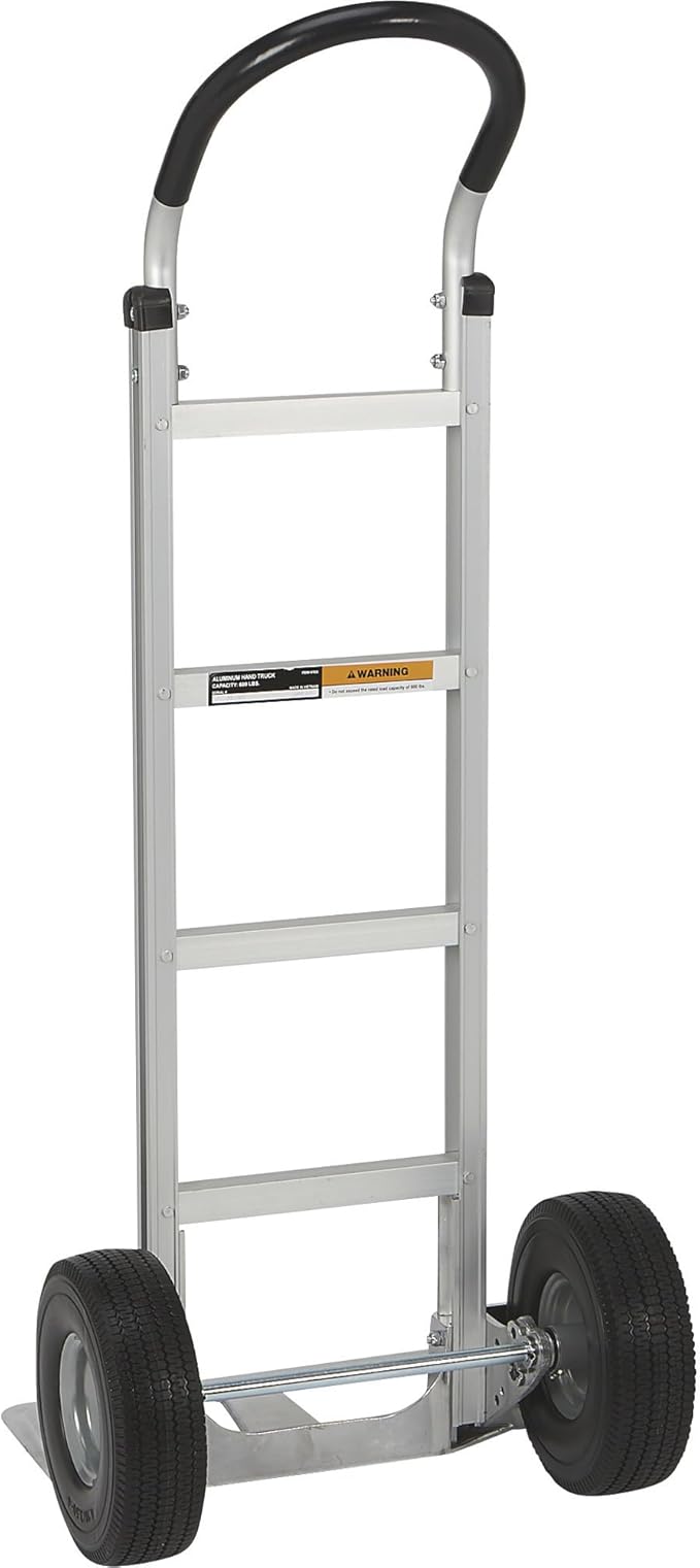 Strongway Aluminum Hand Truck - 600-Lb. Capacity