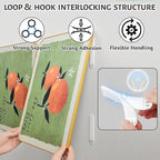 flintronic Large Picture Hanging Strips Heavy Duty, 36 Pairs(72 Strips) Sticky Picture Hangers, Damage Free Adhesive Mounting Strip Without Nails, for Pictures Frames Mirrors Wall Hanger