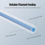 HANGLIFE PTFE Tube 2.5mm ID × 4mm OD | 16.4ft with Tubing Cutter | Compatible with Bambu Lab A1 Mini/A1/P1P/P1S/X1C/AMS/P1/X1 Series & Creality K1/K1 Max/Ender 3 V3 3D Printers - 1.75mm Filament