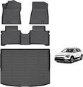 AIPOIL® Floor Mats & Cargo Liner Set for 2023-2025 Kia NIRO & Kia NIRO Hybrid (Not for NIRO EV & NIRO PHEV) All Weather Protection TPE Anti-Slip Automotive Full Set Accessories - Black
