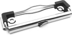 10 Pack Clipboard Clips 3.94" Mountable Metal Clipboards Hardware with Rubber Grip and Hanging Hole