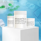 3 Gram 250 Pack Silica Gel Canister, Desiccant Canister, Silica Gel Capsules, Desiccant Capsules, Moisture Absorbers for Food Storage, Food Safe Dehumidifiers Wisecan