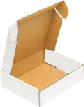 50 Pack, Small Shipping box, 7x6x2'',Corrugated Mailer,Wonfer Cardboard Box, White