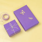 RUSPEPA Dark Purple Kraft Paper Roll - 24 inches x 100 feet - Recyclable Paper Perfect for for Crafts, Art, Wrapping, Packing, Postal, Shipping, Dunnage & Parcel
