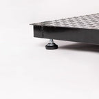 24"x24" Industrial Floor Scale, Heavy-Duty Warehouse Scale with Digital Indicator, Accurate Pallet Scale for Postal Luggage Shipping Mailing Weighing