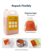 wisedry [ 8 LBS ] Reusable Silica Gel Beads Color Indicating Rechargeable Desiccant Beads Bulk with 20 Pcs Organza Drawstring Bags