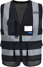 XSmall Womens black safety vest xs