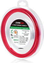 Chanzon 2:1 Ratio 1/24" (1mm) Heat Shrink Tubing 8Ft Roll (2.5M Total Length) Red Polyolefin Sleeving Wrap Shrinking 2 to 1 1pcs