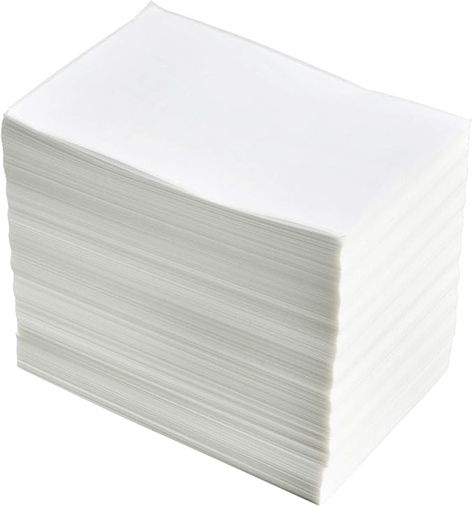 FungLam 4x6 Thermal Printer Labels - 1000 Fanfold Direct Shipping Labels, Perforated With Strong Adhesive - Compatible With Zebra, Rollo and Most Thermal Printers