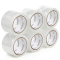 COSIMIXO Heavy Duty Packing Tape 2.7mil x 3.0" x 60 Yards, 6 Rolls,Industrial 3" Core, Clear, Great for Packing, Shipping & Moving