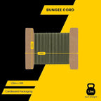 Bungee Cord Elastic Shock Cord 1/8" x 10' Bungee Rope for DIY, Tie Downs, Kayak and Outdoor - Army Green