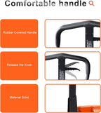 Tory Carrier Hand Pallet Jack 6600 lbs Capacity,Pallet Truck 48" Length x 27" Width Fork, Orange