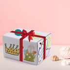 Hoikwo 7x5x4 Inches Small White Shipping Boxes Set of 25, Sturdy Cardboard Boxes for Small Business for Packaging Mailing
