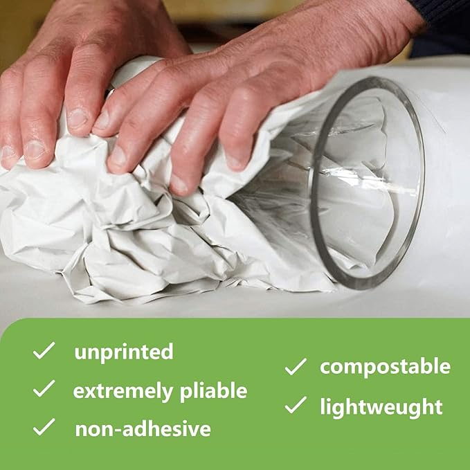 Large Packing Paper Sheets for Moving 31in x 21.5 in, 100 Sheets Newsprint Packing Paper for Moving Supplies, Shipping, Wrapping and Box Filler 4.3Lbs