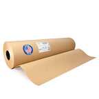IDL Packaging 36" x 14400" (1200 feet) - USA-Made Large Brown Kraft Paper Roll - 30lb Thickness - Natural Kraft Wrapping Paper for Packing, Void Filling - Craft Material for Kids Art Projects
