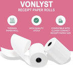 Compatible Clover Compact Countertop POS Thermal Receipt Paper 2 1/4 x 55 (50 rolls)
