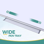Magnetic Whiteboard -2 Pack 60" x 40" Large Magnetic Dry Erase Board with Removable Marker Tray| Wall-Mounted Aluminum Message Presentation White Board for Home Office Classroom