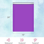 UCGOU Poly Mailers 19x24 Inch Purple 50 Pack Extra Large Shipping Bags Strong Thick Mailing Envelopes Self Seal Adhesive Waterproof and Tear Proof Boutique Postal for Clothing Quilt and More