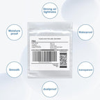 SJPACK 4.5'' x 5.5'' Packing List Envelopes - 100 Clear Adhesive Top Loading Pouches for Invoices & Mailing