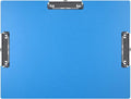 Acocony 11x17 Clipboard Three Clip Super Tough Extra Large Clipboard PP Plastic Not Fragile 11 x 17 Clipping Board Blue Pack of 1