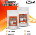 Agar Agar Powder 4 oz - Vegan (Vegetarian) Gelatin. Non GMO, Gluten Free and Nutrient Rich - Unflavored.
