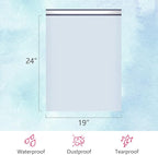 UCGOU Poly Mailers 19x24 Inch White 100 Pack Extra Large Shipping Bags Strong Thick Mailing Envelopes Self Seal Adhesive Waterproof and Tear Proof Boutique Postal for Clothing Quilt and More