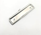 Shuokecrafts10 Pack Metal Clipboard Clips with Rubber Grips and Hanging Hole (12cm with Hook)