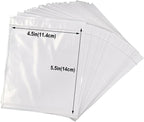 100 Pcs-4.5x5.5In Shipping Envelopes, Packing List Mailing Envelopes Clear Adhesive Shipping label sleeves Shipping Supplies for Small Businesses